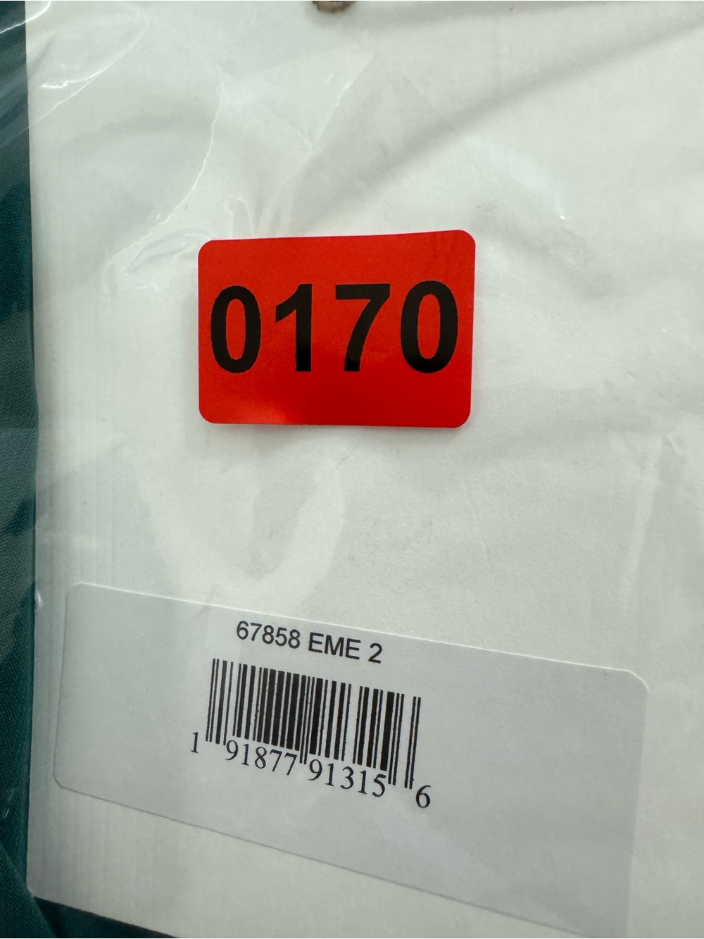 🦄 NWT Mac Duggal Sz 2 Emerald Ruched Long Slit One Shoulder Dress 67858 - Picture 12 of 12